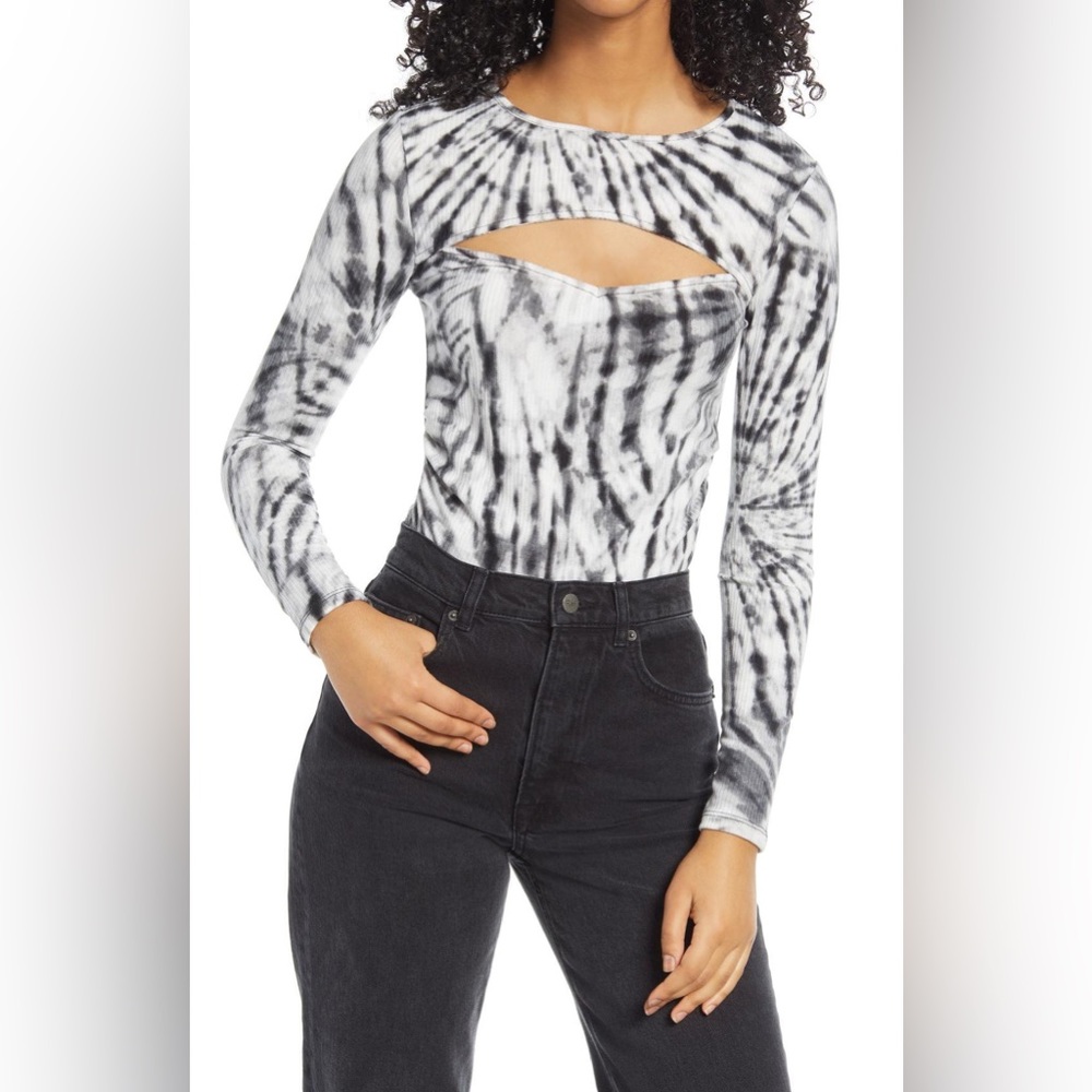 NWT Goodluck Gem Tie-dye Top Size XL